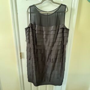 Jones Wear black Sleeveless Sheath Mini Dress